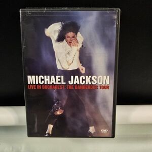 Michael Jackson Live in Bucharest The Dangerous Tour DVD 1992